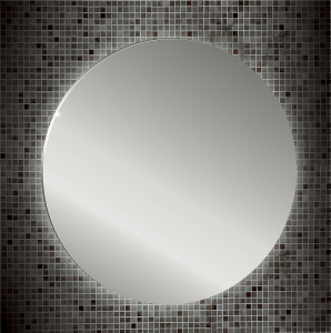 Зеркало Azario Плаза 65 ФР-1537 с подсветкой с сенсорным выключателем