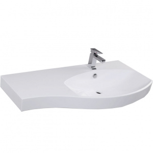 Комплект мебели для ванной Aquanet Опера 115 R 169418 Белый