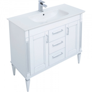 Комплект мебели для ванной Aquanet Селена 120 233127 Белый Серебро