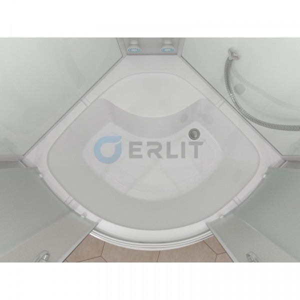 Душевая кабина 100×100×215 см Erlit Comfort ER4510TP-C3-RUS