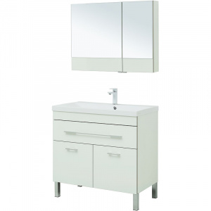 Комплект мебели для ванной Aquanet Верона 90 287661 Белый