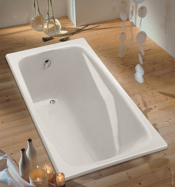 Чугунная ванна Jacob Delafon Repos 170x80 E2918-00 с антискользящим покрытием