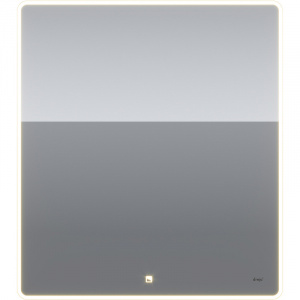 Зеркало Dreja Point 80 99.9029 с подсветкой Белый с сенсорным выключателем