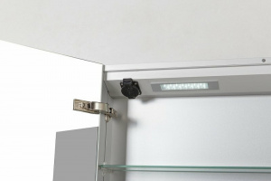Зеркальный шкаф BelBagno SPC 90 SPC-2A-DL-BL-900 с подсветкой Белый