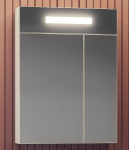 Зеркальный шкаф Opadiris Фреш 60 Z0000010395 с подсветкой Белый