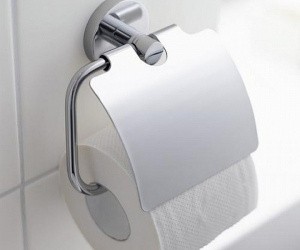 Держатель туалетной бумаги Grohe Essentials 40367001 с крышкой Хром