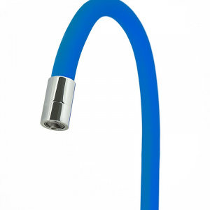 Смеситель для кухни Lemark Comfort LM3075C-Blue Хром Синий