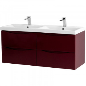 Тумба Bordo Lucido 117,2 см BelBagno Marino MARINO-CER-1200-4C-SO-2-BRDL-P