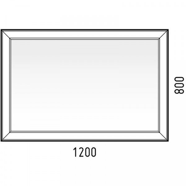 Зеркало Corozo Классика 120 SD-00000815 с подсветкой с сенсорным выключателем