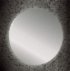 Зеркало AZARIO Плаза-2 D650 c подсветкой и диммером, сенсор выкл+подогрев NEW (LED-00002336)
