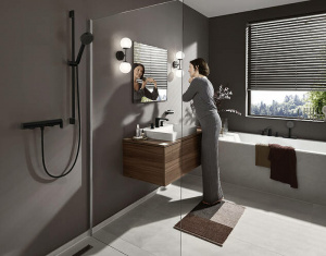 Смеситель для душа Hansgrohe Vivenis 75620670 Черный матовый