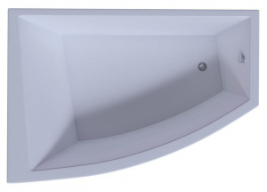 Ванна акриловая Aquatek Оракул 180 x 125 см с фронтальным и боковым экранами, белая, левая/правая
