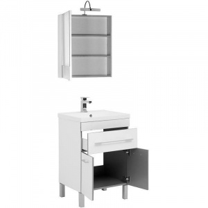 Комплект мебели для ванной Aquanet Верона 58 287657 Белый