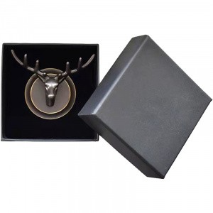 Двойной крючок Bronze de Luxe Royal 81152B Олень Черный