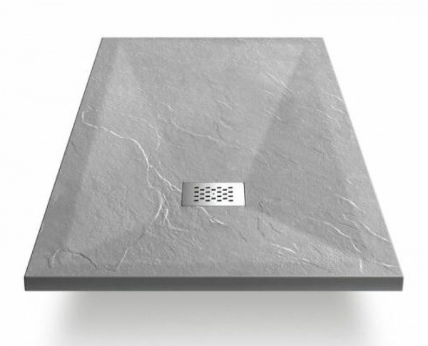 Душевой поддон из искусственного камня Vincea 110x90 VST-4SR9011G Серый