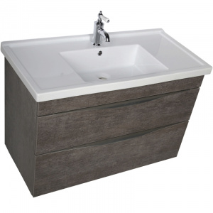 Комплект мебели для ванной Aquanet Эвора 100 183165 подвесной Дуб антик