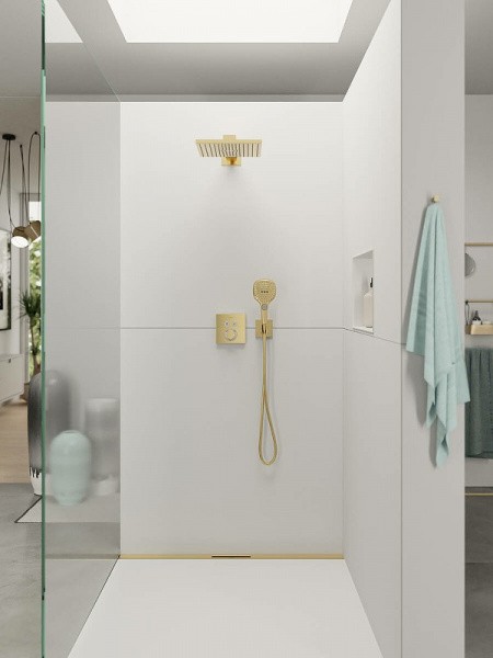 Смеситель для душа Hansgrohe ShowerSelect 15763990 с термостатом Полированное золото