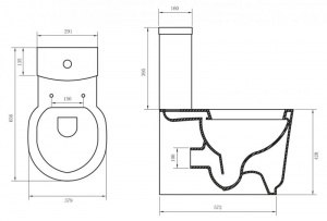 Крышка-сиденье BelBagno Sabrina BB122SC