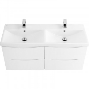 Тумба Bianco Lucido 117,2 см BelBagno Marino MARINO-CER-1200-4C-SO-2-BL-P