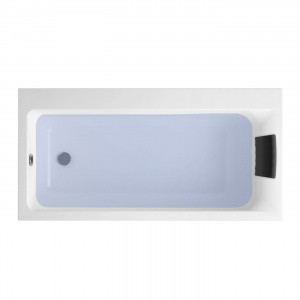 Комплект 4 в 1 Lavinia Boho Catani S2-371216PL, акриловая ванна 160x80 см (левый разворот), усиленный металлический каркас с монтажным набором, мягкий силиконовый подголовник, лицевой экран