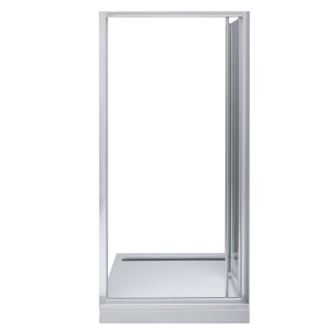 Душевая дверь Aquanet Alfa NAA6422 80 210018 профиль Хром стекло прозрачное