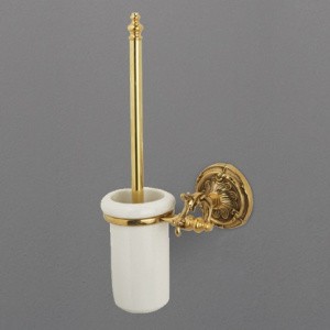 Ершик для унитаза Art&Max Barocco AM-1785-Do-Ant Античное золото