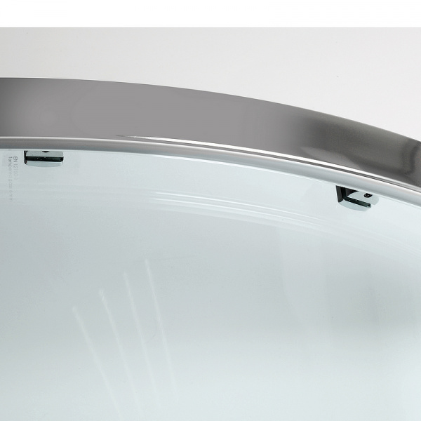 Душевой уголок WasserKRAFT Lippe 80x80 45S00 профиль Хром стекло прозрачное