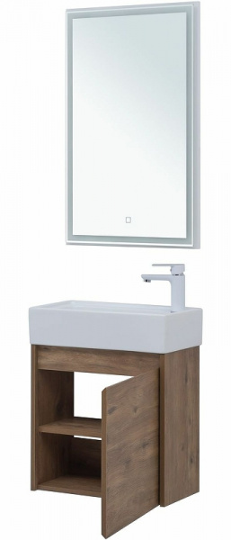 Комплект мебели для ванной Aquanet Nova Lite 50 302530 подвесной Дуб рустикальный