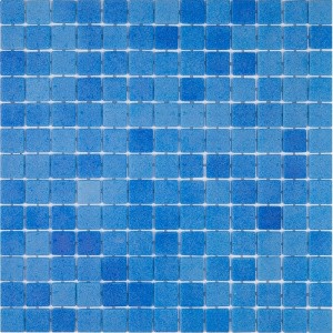 Мозаика Togama Niebla Azul Antislip 34x34 синяя рельефная под камень