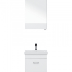 Комплект мебели для ванной Aquanet Верона 50 254065 подвесной Белый