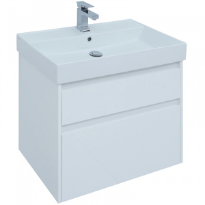 Комплект мебели для ванной Aquanet Nova Lite 75 242903 подвесной Белый