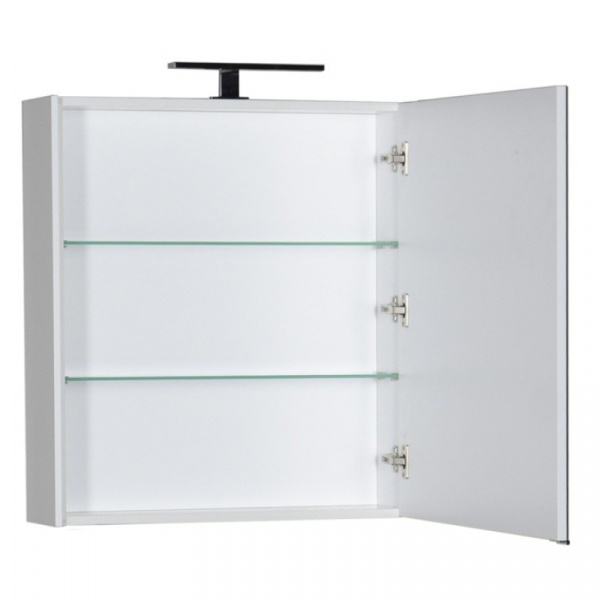 Зеркальный шкаф 70х75 см белый Aquanet Латина 00179997