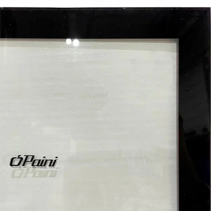 Душевая перегородка Paini 90 Walk-In 90G профиль Черный матовый стекло прозрачное с рисунком