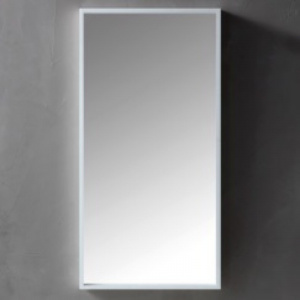 Зеркало 40х80 см белый Abber Stein AS6640
