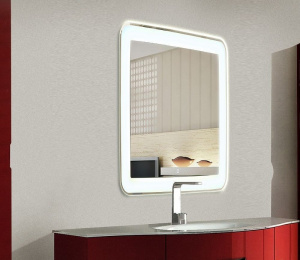 Зеркало Art&Max Latina AM-Lat-600-600-DS-F с подсветкой с сенсорным выключателем