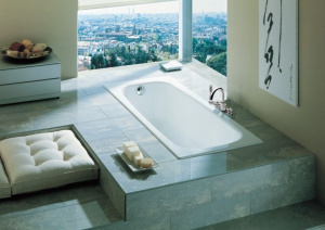 Чугунная ванна Roca Continental 100x70 211507001 без антискользящего покрытия