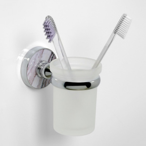 Стакан для зубных щеток WasserKRAFT Aland K-8528 Хром