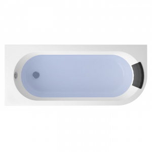 Комплект 4 в 1 Lavinia Boho Art II S2-371317PL, акриловая ванна 170x72,5 см (левый разворот), усиленные металлические ножки с монтажным набором, мягкий силиконовый подголовник, лицевой экран