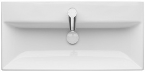 Раковина мебельная Roca OLETA 80х36х16.3, фарфор, цвет Белый (73274C500Y)