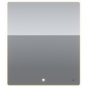 Зеркало Dreja Point 70 99.9028 с подсветкой Белый с сенсорным выключателем