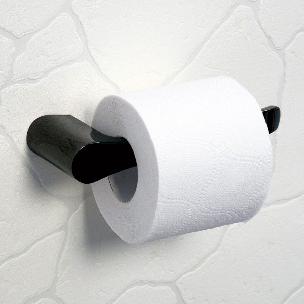 Держатель туалетной бумаги WasserKRAFT Glan K-5196 Черный глянцевый