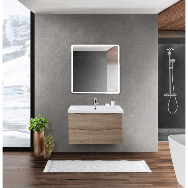 Тумба Rovere Bianco 66,4 см BelBagno Marino MARINO-CER-700-2C-SO-WO-P