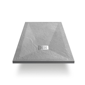 Душевой поддон из искусственного камня (120х90)Vincea VST-4SR9012G, серый