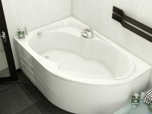 Акриловая ванна Relisan Sofi 160x100 L Гл000024565 без гидромассажа