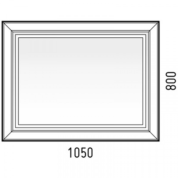 Зеркало Corozo Классика 105 SD-00000862 с подсветкой с сенсорным выключателем