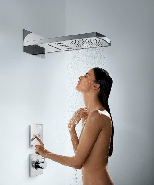 Смеситель для душа Hansgrohe ShowerSelect 15760000 с термостатом Хром
