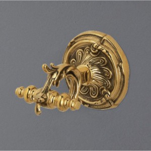 Двойной крючок Art&Max Barocco AM-1784-Do-Ant Античное золото