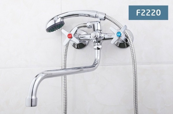 Смеситель для ванны Frap H20 F2220 универсальный Хром