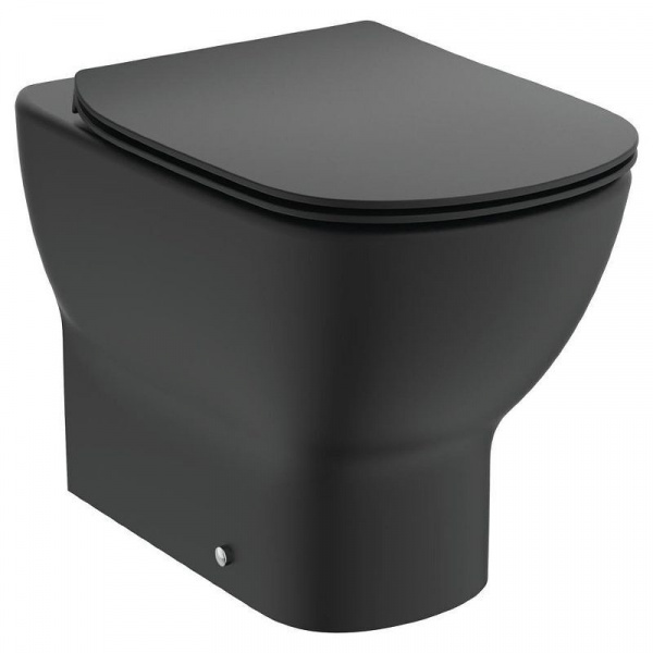 Сиденье для унитаза Ideal Standard Tesi T3527V3 Черное матовое с микролифтом