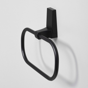 Кольцо для полотенец WasserKRAFT Abens K-3260 Черное матовое